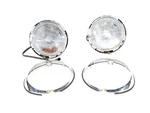 91 93 Alfa Romeo Spider Veloce Oem Pair Of Headlights With Chrome Rings Buckets. Fixed Price $200.00.