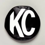 Kc Hilites 8IN. Round Soft Cover (pair) - Black W/white Logo 5800. Fixed Price $52.46.