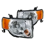 Headlight Set Ford Escape 2008-2012 Left Passenger Side Front 114-01031AR. Fixed Price $202.27.