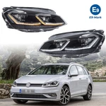 Pair Led Projector Headlights Dynamic Turn For Volkswagen Golf MK7 2012-2017. Fixed Price $429.99.