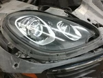 Headlight For Porsche Macan Oem Assy Right Lens Crackle. Fixed Price $444.99.