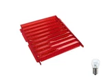 Porsche 944 / 924S 3RD Brake Light Lens Red, Replacement For 92863147200. Fixed Price $35.00.