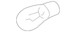 Genuine Porsche Run Lamp Bulb N-017-753-8. Fixed Price $5.18.