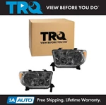 Trq Headlight Assembly Set Fits 2008-2017 Toyota Sequoia 2007-2013 Tundra. Fixed Price $204.95.