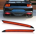 Rear Bumper Reflector Light For Fo-rd Mustang 2018-2025, Red Led Brake Tail. Fixed Price $42.77.