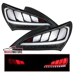 Black Led Tail Lights Fits 2010-2016 Hyundai Genesis Coupe Sequential Signal. Fixed Price $348.49.