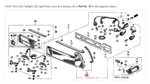 Honda Acura Genuine Oem Nsx Light-rear-lens & Housing Left. Fixed Price $748.87.