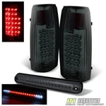Smoked 94-99 Chevy/gmc C10 C/k 1500/2500/3500 Led Tail LIGHTS+3RD Brake Lamp. Fixed Price $135.99.