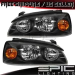 Halogen Headlights For 2004-2006 Hyundai Elantra Left Right Sides Pair. Fixed Price $127.86.