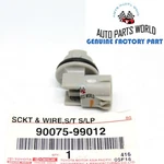 Genuine Toyota Celica Supra Lexus Is Sc Gs Side Marker Lamp Socket 90075-99012. Fixed Price $23.95.