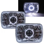 Cherokee Xj 2ND 1979-2001 Truck Guide Led Halo Headlight For Jeep Lhd. Fixed Price $497.91.