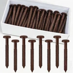 Federal Brown Shutter Mounting Pins 60-PIECE Vinyl Spike Set 3 Inch. Fixed Price $22.37.