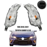 Front Fog Lights Lamps W/bulbs Right&left Side For 2015-2017 Toyota Camry Se. Fixed Price $28.00.
