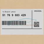 Genuine Bmw 51769883429 -. Fixed Price $107.43.
