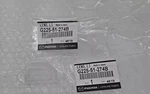 "mazda RX-7FD3S Rear License Plate Lamp Light Lens Cover Set G225-51-274B. Fixed Price $34.32.