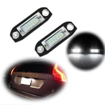 2X 18-LED White License Plate Number Lights For Volvo S60 S80 V60 XC60 XC70, Etc. Fixed Price $12.99.