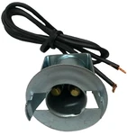 (2) Two Lead Light Electrical Connector Standard S-31N Socket Lamp Pigtail. Fixed Price $12.95.