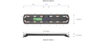 Ecco 12-51813-ES Light Bar; Pro Vantage Series; Led Bulb; 54 Inch Length; 11. Fixed Price $2103.32.