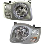 Headlight Set For 2002-2004 Nissan Xterra Driver And Passenger Side. Fixed Price $146.64.