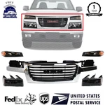 New Front Grille Headlights Parking Kit Set 5PC For 2004-2012 Gmc Canyon. Fixed Price $388.05.