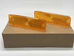 Pair -1966 1967 Chevy Nova Ii Parking Turn Light Lamp Amber Lens Lh Rh. Fixed Price $24.99.