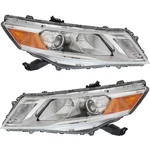 Left And Right Headlights For Honda Crosstour 2013-2015 Halogen W/ Bulbs Ex-l. Fixed Price $341.55.