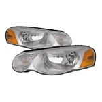 Headlights Set Fits 2004-2006 Chrysler Sebring/convertible CH2502150 CH2502195. Fixed Price $124.85.
