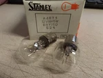 Nos Stanley Headlight Clear Bulbs A4873 12V18/5W BAY15D Qty. Fixed Price $9.99.
