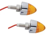 Pro-one 402250 Mini Bullet Marker Light Chrome W/amber Lens, 1 Led, Pr.. Fixed Price $17.95.