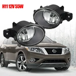 Left&right Side Front Bumper Fog Lights Lamps For 2013-2016 Nissan Pathfinder. Fixed Price $18.29.