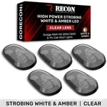 Recon 264146CLS Led Cab Roof Light Kit Clear/white/amber For 03-18 Ram Hd. Fixed Price $399.95.