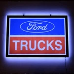 Ford Sign Led F-150 F350 V8 Service Parts Garage Wall Lamp Light. Fixed Price $199.99.