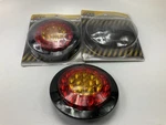 Pilot NV5177AR 4" Dual Color Led Tail Light Turn Signal Lamps Trailer Pair. Fixed Price $38.66.