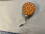 Signal Stat 3800 Double Sided Amber Red Lens Light. Fixed Price $32.54.
