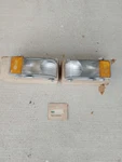 Nos ? 76 Cadillac Deville Right And Left Side Turn Signal Park Corner Light Lens. Fixed Price $185.00.