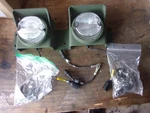 24V Hmmwv Military Truck M923A2 M998 Reverse Back Up Light Kit Each. Fixed Price $200.00.