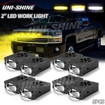 8PC 400W Grile Led Pods Car Front Headlight Motorcycle Atv Utv Fog Offroad. Fixed Price $189.49.