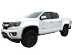 FTCH246 Chrome Fender Trim For 2015-22 Chevrolet Colorado Gmc Canyon W/o Flares. Fixed Price $134.99.