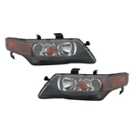 For Acura Tsx 04-05 Headlight Set Driver & Passenger Side Replacement. Fixed Price $642.71.