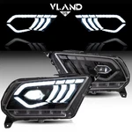 Vland Full Led Headlights Assembly Ford Mustang 2010-2014 Start-up Animation. Fixed Price $474.99.