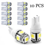 10PCS Super White T10 Wedge 5-SMD 5050 Led Light Bulbs W5W 2825 158 192 168 194. Fixed Price $5.95.