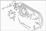 Genuine Mercedes C126 W126 S-class Change-over Valve 1268000978. Fixed Price $120.61.