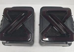 Smoked Led Tail Lights For 2007-2018 Jeep Wrangler Jku Z-design Pair. Fixed Price $63.75.