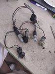 Set Both 1995-97 Jaguar XJ6 X300 Headlight Electrical Bulb Socket Wiring Harness. Fixed Price $33.95.