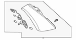 Genuine Nissan 2006-2007 Murano Sl Tail Lamp Assembly Right Side 26550-CC20B. Fixed Price $189.89.
