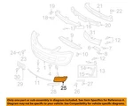 Mazda Oem 07-09 CX-9 Front Bumper-lamp Bezel Right TD1150C11D. Fixed Price $30.65.