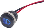 Led Indicator Pilot Dash Light Blue (high Beam Size:. Fixed Price $14.24.