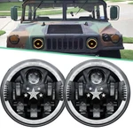 2X 7'' Inch Led Headlights Plug & Play For Truck M998 M923 M35A2 Humvee Headlamp. Fixed Price $56.99.