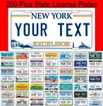 State License Plate Personalized With Your Text Car Novelty Custom 200+. Fixed Price $14.99.