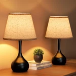 17'' Table Lamps Set Of 2 Touch 3-WAY Dimmable For Living Bedroom Bedside. Fixed Price $55.99.